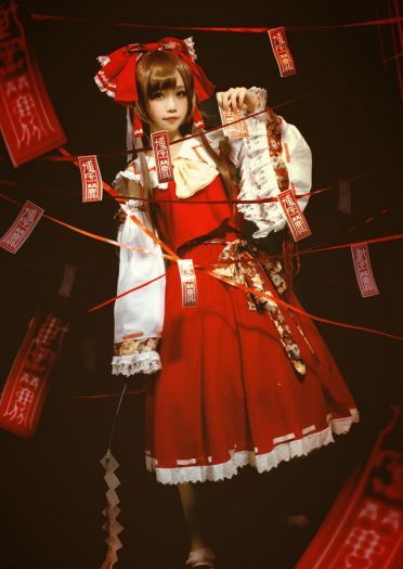 东方Project  永遠の巫女 博丽灵梦cos