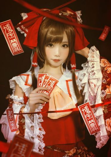 东方Project  永遠の巫女 博丽灵梦cos