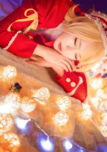 【授权】Vocaloid 镜音双子圣诞装cos