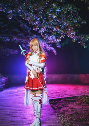 【授权】刀剑神域 亚丝娜 结城明日奈COS
