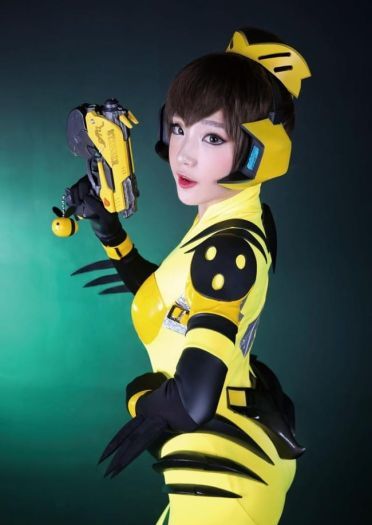 守望先鋒 D.VA 大蜜蜂Ver.COS