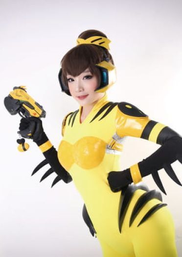 守望先鋒 D.VA 大蜜蜂Ver.COS