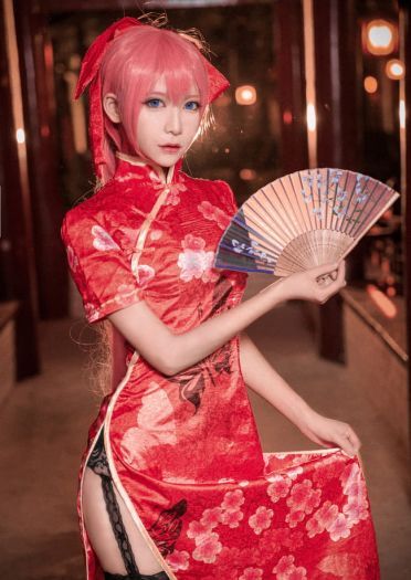 【授权】巡音LUKA 旗袍COS