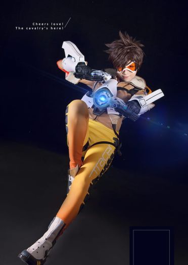 【授权】守望先锋 猎空cos