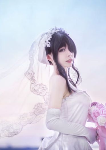 【授权】约会大作战 时崎狂三 花嫁COS