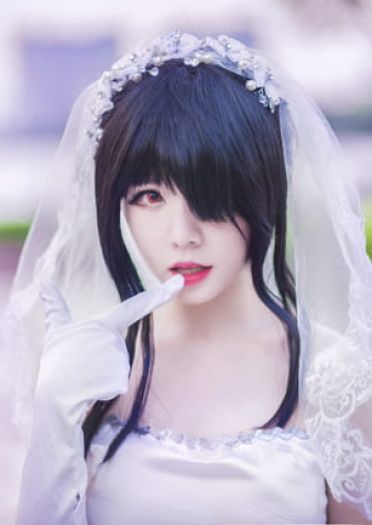 【授权】约会大作战 时崎狂三 花嫁COS