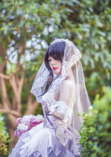 【授权】约会大作战 时崎狂三 花嫁COS