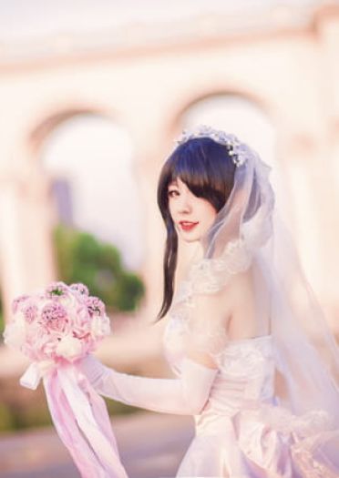 【授权】约会大作战 时崎狂三 花嫁COS