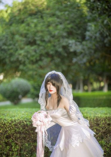 【授权】约会大作战 时崎狂三 花嫁COS