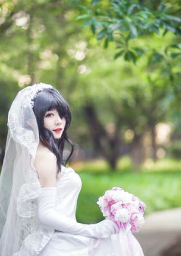 【授权】约会大作战 时崎狂三 花嫁COS