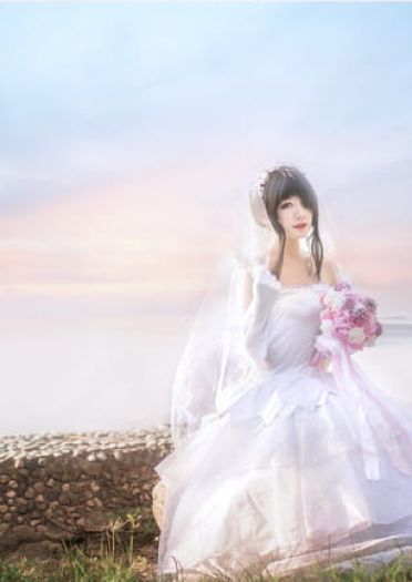 【授权】约会大作战 时崎狂三 花嫁COS