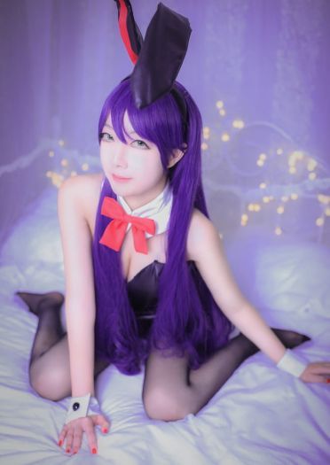 【授权】lovelive！东条希兔女郎COS 作你的魔王兔吧