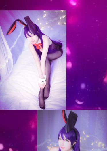 【授权】lovelive！东条希兔女郎COS 作你的魔王兔吧
