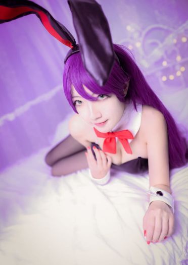 【授权】lovelive！东条希兔女郎COS 作你的魔王兔吧