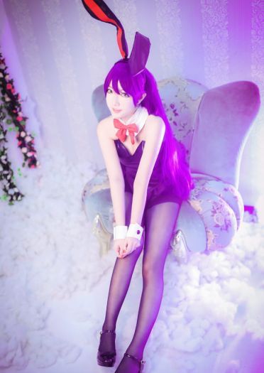 【授权】lovelive！东条希兔女郎COS 作你的魔王兔吧