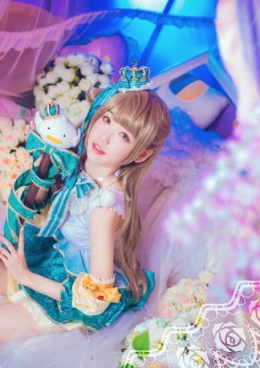 【授权】lovelive！南小鸟 ことり式雪だるまCOS