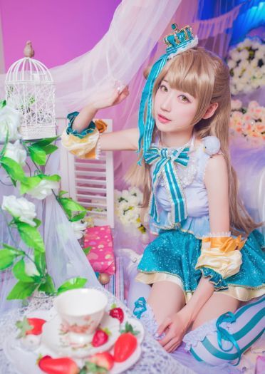 【授权】lovelive！南小鸟 ことり式雪だるまCOS