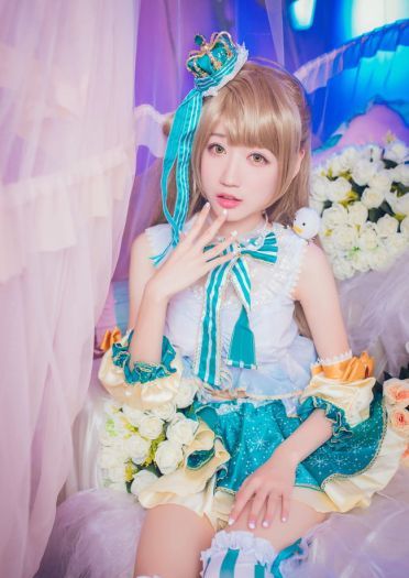 【授权】lovelive！南小鸟 ことり式雪だるまCOS