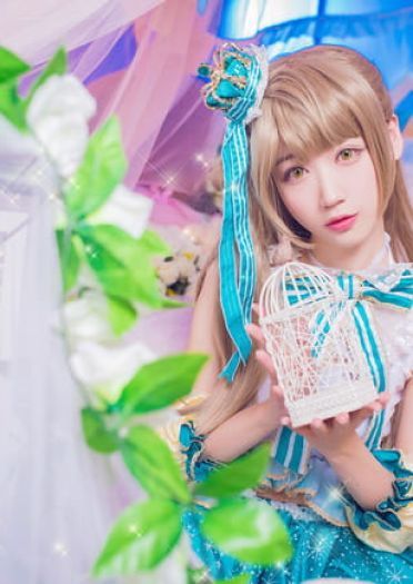 【授权】lovelive！南小鸟 ことり式雪だるまCOS