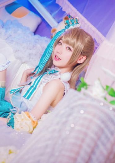 【授权】lovelive！南小鸟 ことり式雪だるまCOS