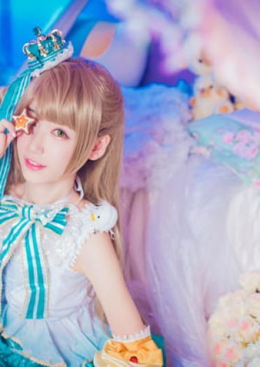 【授权】lovelive！南小鸟 ことり式雪だるまCOS