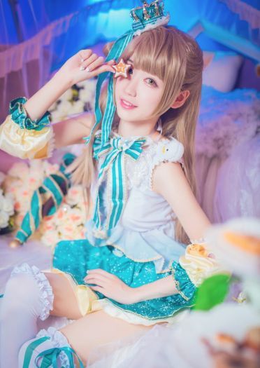 【授权】lovelive！南小鸟 ことり式雪だるまCOS