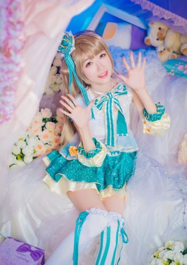 【授权】lovelive！南小鸟 ことり式雪だるまCOS