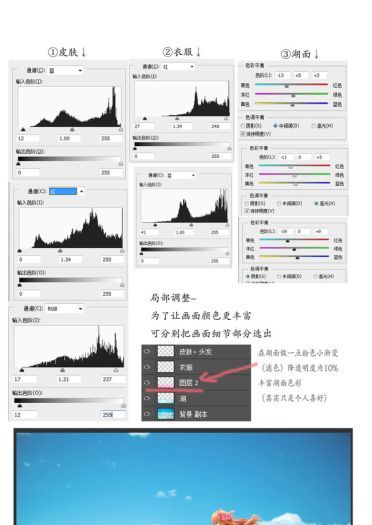 如何打造一个小清新的海景cos PS教程