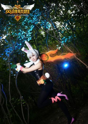 【授权】英雄联盟 兔女郎瑞文COS