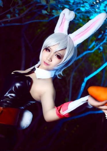【授权】英雄联盟 兔女郎瑞文COS