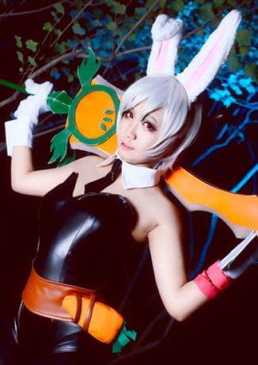 【授权】英雄联盟 兔女郎瑞文COS