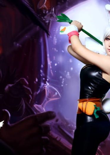 【授权】英雄联盟 兔女郎瑞文COS