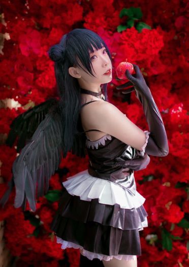 【授权】LoveLive!Sunshine!!堕落天使 津岛善子COS