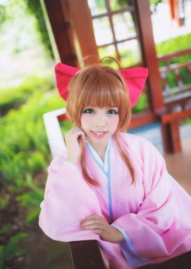 【授权】魔卡少女樱 和风魔卡少女樱COS