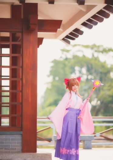 【授权】魔卡少女樱 和风魔卡少女樱COS