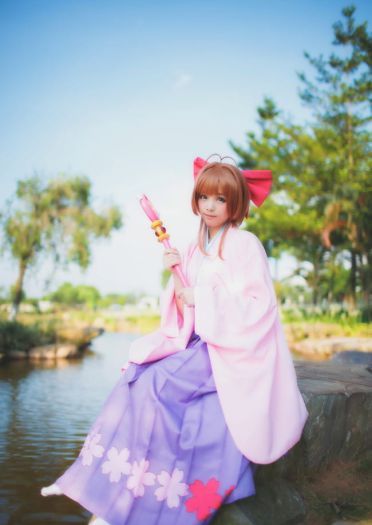 【授权】魔卡少女樱 和风魔卡少女樱COS
