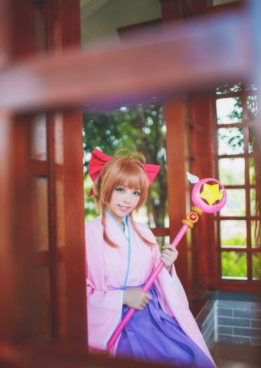 【授权】魔卡少女樱 和风魔卡少女樱COS