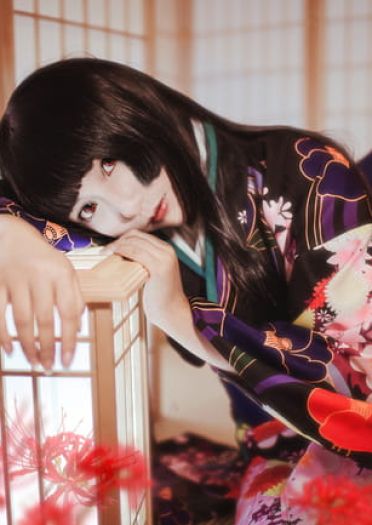 【授权】想死一次吗 地狱少女 阎魔爱COS