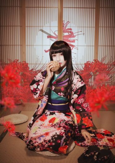 【授权】想死一次吗 地狱少女 阎魔爱COS