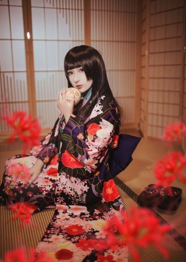 【授权】想死一次吗 地狱少女 阎魔爱COS