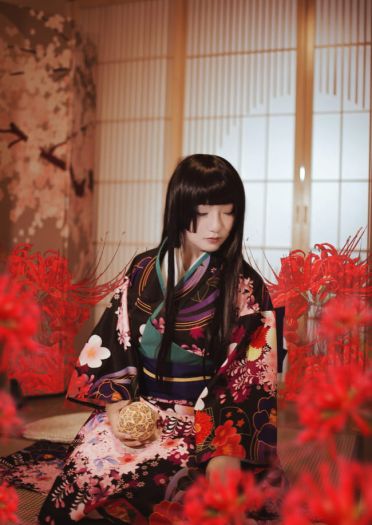 【授权】想死一次吗 地狱少女 阎魔爱COS