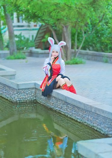 【授权】奇迹暖暖·月宫蟾兔COS