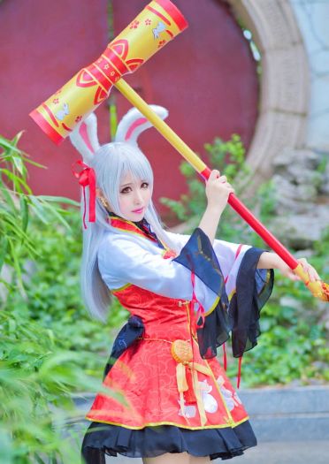 【授权】奇迹暖暖·月宫蟾兔COS