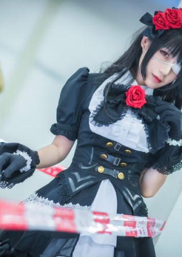 【授权】时崎狂三 洋装哥特萝莉cos