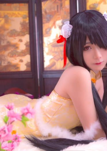 【授权】时崎狂三 古韵之美 旗袍COS