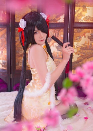 【授权】时崎狂三 古韵之美 旗袍COS