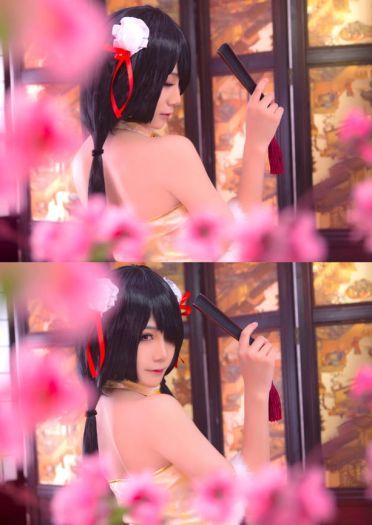 【授权】时崎狂三 古韵之美 旗袍COS