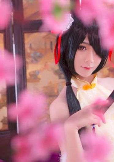 【授权】时崎狂三 古韵之美 旗袍COS