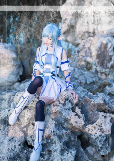 刀剑神域 水精灵 亚丝娜cos