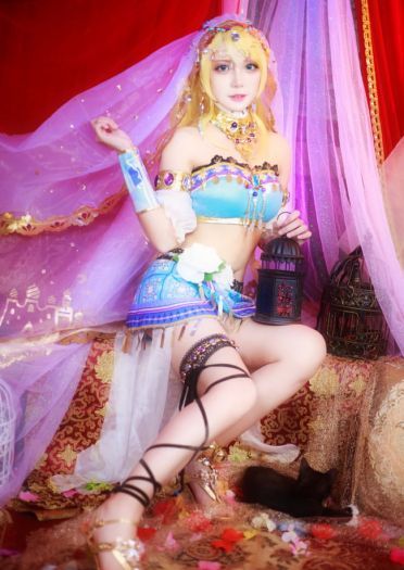 【授权】lovelive舞娘觉醒 绚濑绘里cos